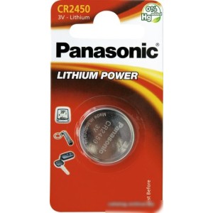 Батарейки Panasonic CR2450 CR-2450EL/1B Батарейки Panasonic CR2450 CR-2450EL/1B