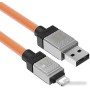 Кабель Baseus CoolPlay Series Fast Charging Data Cable 2.4A USB Type-A - Lightning (1 м, оранжевый) Кабель Baseus CoolPlay Series Fast Charging Data Cable 2.4A USB Type-A - Lightning (1 м, оранжевый)