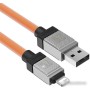 Кабель Baseus CoolPlay Series Fast Charging Data Cable 2.4A USB Type-A - Lightning (2 м, оранжевый) Кабель Baseus CoolPlay Series Fast Charging Data Cable 2.4A USB Type-A - Lightning (2 м, оранжевый)