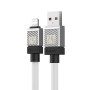Кабель Baseus CoolPlay Series Fast Charging Cable 2.4A USB Type-A - Lightning (2 м, белый) Кабель Baseus CoolPlay Series Fast Charging Cable 2.4A USB Type-A - Lightning (2 м, белый)