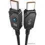 Кабель Baseus Unbreakable Series USB Type-C - USB Type-C (1 м, черный) Кабель Baseus Unbreakable Series USB Type-C - USB Type-C (1 м, черный)