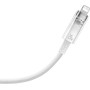 Кабель Baseus Explorer Series Fast Charging Cable with Smart Temperature Control 20W USB Type-C - Lightning (1 м, белый)