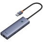USB-хаб Baseus Flite Series 4-Port USB-A Hub B0005280A813-01