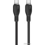 Кабель Baseus Pudding Series Fast Charging Cable 100W USB Type-C - USB Type-C (1.2 м, черный) Кабель Baseus Pudding Series Fast Charging Cable 100W USB Type-C - USB Type-C (1.2 м, черный)