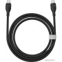 Кабель Baseus Pudding Series Fast Charging Cable 100W USB Type-C - USB Type-C (1.2 м, черный) Кабель Baseus Pudding Series Fast Charging Cable 100W USB Type-C - USB Type-C (1.2 м, черный)