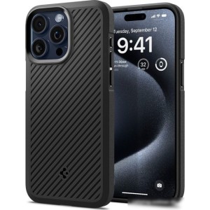 Чехол для телефона Spigen Core Armor для iPhone 15 Pro Max ACS06441 (черный)