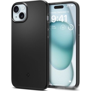 Чехол для телефона Spigen Thin Fit для iPhone 15 ACS06776 (черный)