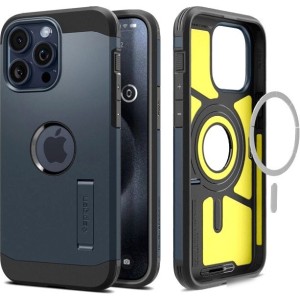 Чехол для телефона Spigen Tough Armor (MagFit) для iPhone 15 Pro Max ACS06595 (темно-синий)