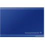 Внешний накопитель Samsung T7 1TB (синий) Внешний накопитель Samsung T7 1TB (синий)