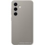 Чехол для телефона Samsung Vegan Leather Case S24 (серо-коричневый)