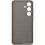 Чехол для телефона Samsung Vegan Leather Case S24 (серо-коричневый)