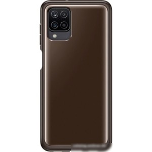 Чехол Samsung Silicone Cover для Galaxy A12 (черный)