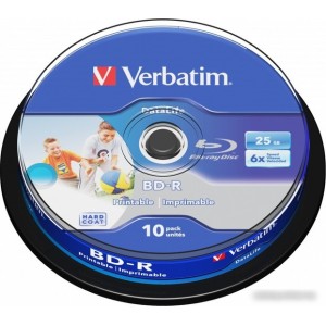 BD-R диск Verbatim 25Gb 6x 43804 (10 шт.)