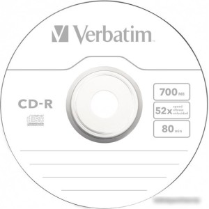CD-R диск Verbatim 700Mb DL Extra Protection 52x Slim 43347 (1 шт.)