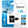 Apacer microSDXC AP128GMCSX10U8-R 128GB (с адаптером)