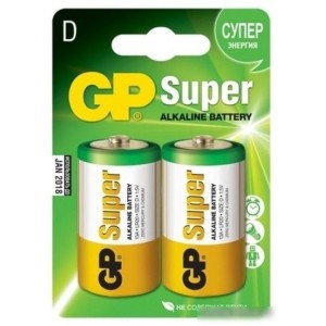 Батарейки GP Super LR20/13A Батарейки GP Super LR20/13A