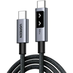 Кабель Ugreen L509 35513 USB Type-C - USB Type-C (3 м, серый)