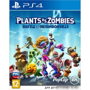 Игра Plants vs. Zombies: Битва за Нейборвиль для PlayStation 4 Игра Plants vs. Zombies: Битва за Нейборвиль для PlayStation 4