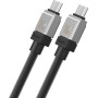 Кабель Baseus CoolPlay Series USB Type-C - USB Type-C (1 м, черный) Кабель Baseus CoolPlay Series USB Type-C - USB Type-C (1 м, черный)