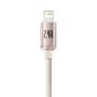 Кабель Baseus Crystal Shine USB Type-A - Lightning (2 м, розовый) Кабель Baseus Crystal Shine USB Type-A - Lightning (2 м, розовый)