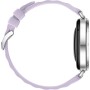 Умные часы Huawei Watch GT 6 41 мм (серебристый, с сиреневым силиконовым ремешком, международная версия)