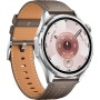 Умные часы Huawei Watch GT 6 46 мм (серебристый, с коричневым кожаным ремешком, международная версия)