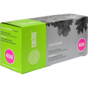 Картридж CACTUS CS-CLT-K406S (аналог Samsung CLT-K406S)