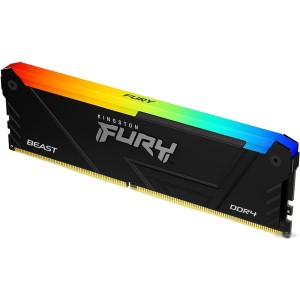 Оперативная память Kingston FURY Beast RGB 8ГБ DDR4 3600 МГц KF436C17BB2A/8 Оперативная память Kingston FURY Beast RGB 8ГБ DDR4 3600 МГц KF436C17BB2A/8