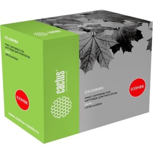 Картридж CACTUS CS-039HBK (аналог HP Canon 039H) Картридж CACTUS CS-039HBK (аналог HP Canon 039H)