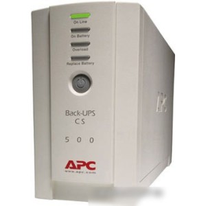 Источник бесперебойного питания APC Back-UPS CS 500VA (BK500EI) Источник бесперебойного питания APC Back-UPS CS 500VA (BK500EI)