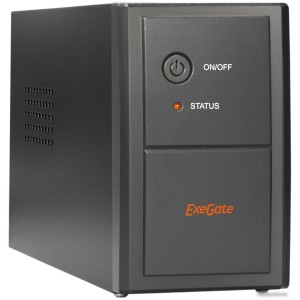 Источник бесперебойного питания ExeGate BNB-600.LED.AVR.EURO EP244543RUS