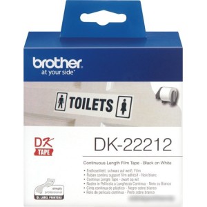 Термобумага Brother DK-22212 (62 мм, 15.24 м)