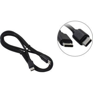 Кабель 5bites TC202-612B USB Type-C - USB Type-C (1.2 м, черный) Кабель 5bites TC202-612B USB Type-C - USB Type-C (1.2 м, черный)