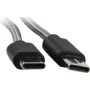 Кабель 5bites TC202-612G USB Type-C - USB Type-C (1.2 м, серый)