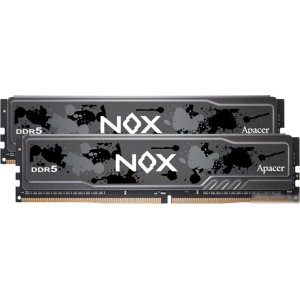 Оперативная память Apacer NOX 2x32ГБ DDR5 5200 МГц AH5U64G52C522MBAA-2 Оперативная память Apacer NOX 2x32ГБ DDR5 5200 МГц AH5U64G52C522MBAA-2