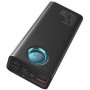 Внешний аккумулятор Baseus Amblight Digital Display Fast Charge Power Bank 65W 26800mAh (черный)