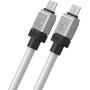Кабель Baseus CoolPlay Series USB Type-C - USB Type-C (1 м, белый) Кабель Baseus CoolPlay Series USB Type-C - USB Type-C (1 м, белый)