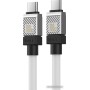 Кабель Baseus CoolPlay Series USB Type-C - USB Type-C (1 м, белый) Кабель Baseus CoolPlay Series USB Type-C - USB Type-C (1 м, белый)
