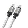 Кабель Baseus CoolPlay Series Fast Charging Cable 100W USB Type-C - USB Type-C (2 м, белый) Кабель Baseus CoolPlay Series Fast Charging Cable 100W USB Type-C - USB Type-C (2 м, белый)