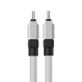 Кабель Baseus CoolPlay Series Fast Charging Cable 100W USB Type-C - USB Type-C (2 м, белый) Кабель Baseus CoolPlay Series Fast Charging Cable 100W USB Type-C - USB Type-C (2 м, белый)