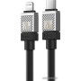 Кабель Baseus CoolPlay Series USB Type-C - Lightning (2 м, черный) Кабель Baseus CoolPlay Series USB Type-C - Lightning (2 м, черный)