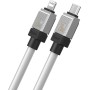 Кабель Baseus CoolPlay Series USB Type-C - Lightning (2 м, белый) Кабель Baseus CoolPlay Series USB Type-C - Lightning (2 м, белый)
