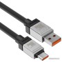Кабель Baseus CoolPlay Series USB Type-A - USB Type-C (1 м, черный) Кабель Baseus CoolPlay Series USB Type-A - USB Type-C (1 м, черный)