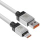 Кабель Baseus CoolPlay Series Fast Charging Data Cable 100W USB Type-A - USB Type-C (1 м, белый) Кабель Baseus CoolPlay Series Fast Charging Data Cable 100W USB Type-A - USB Type-C (1 м, белый)