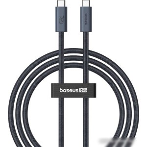 Кабель Baseus Flash Series 2 USB4 Full Featured Data Cable 240W USB Type-C - USB Type-C (1 м, черный) Кабель Baseus Flash Series 2 USB4 Full Featured Data Cable 240W USB Type-C - USB Type-C (1 м, черный)