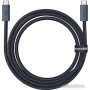 Кабель Baseus Flash Series 2 USB4 Full Featured Data Cable 240W USB Type-C - USB Type-C (1 м, черный) Кабель Baseus Flash Series 2 USB4 Full Featured Data Cable 240W USB Type-C - USB Type-C (1 м, черный)