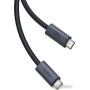 Кабель Baseus Flash Series 2 USB4 Full Featured Data Cable 240W USB Type-C - USB Type-C (1 м, черный) Кабель Baseus Flash Series 2 USB4 Full Featured Data Cable 240W USB Type-C - USB Type-C (1 м, черный)