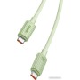 Кабель Baseus Habitat Series Fast Charging Cable 100W USB Type-C - USB Type-C (2 м, зеленый) Кабель Baseus Habitat Series Fast Charging Cable 100W USB Type-C - USB Type-C (2 м, зеленый)
