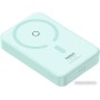 Внешний аккумулятор Baseus MagPro Magnetic Bracket Wireless Fast-Charging Power Bank 20W 5000mAh (мятный)