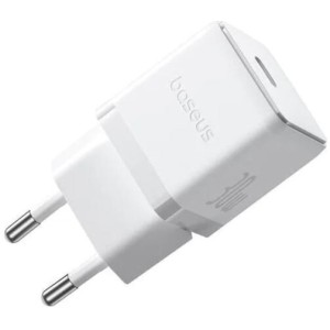 Сетевое зарядное Baseus Palm Fast Charger 1C 30W EU P10111605213-01 (белый) Сетевое зарядное Baseus Palm Fast Charger 1C 30W EU P10111605213-01 (белый)